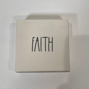Rae Dunn Artisan Collection Table/Desk Top "Faith" Home Decor